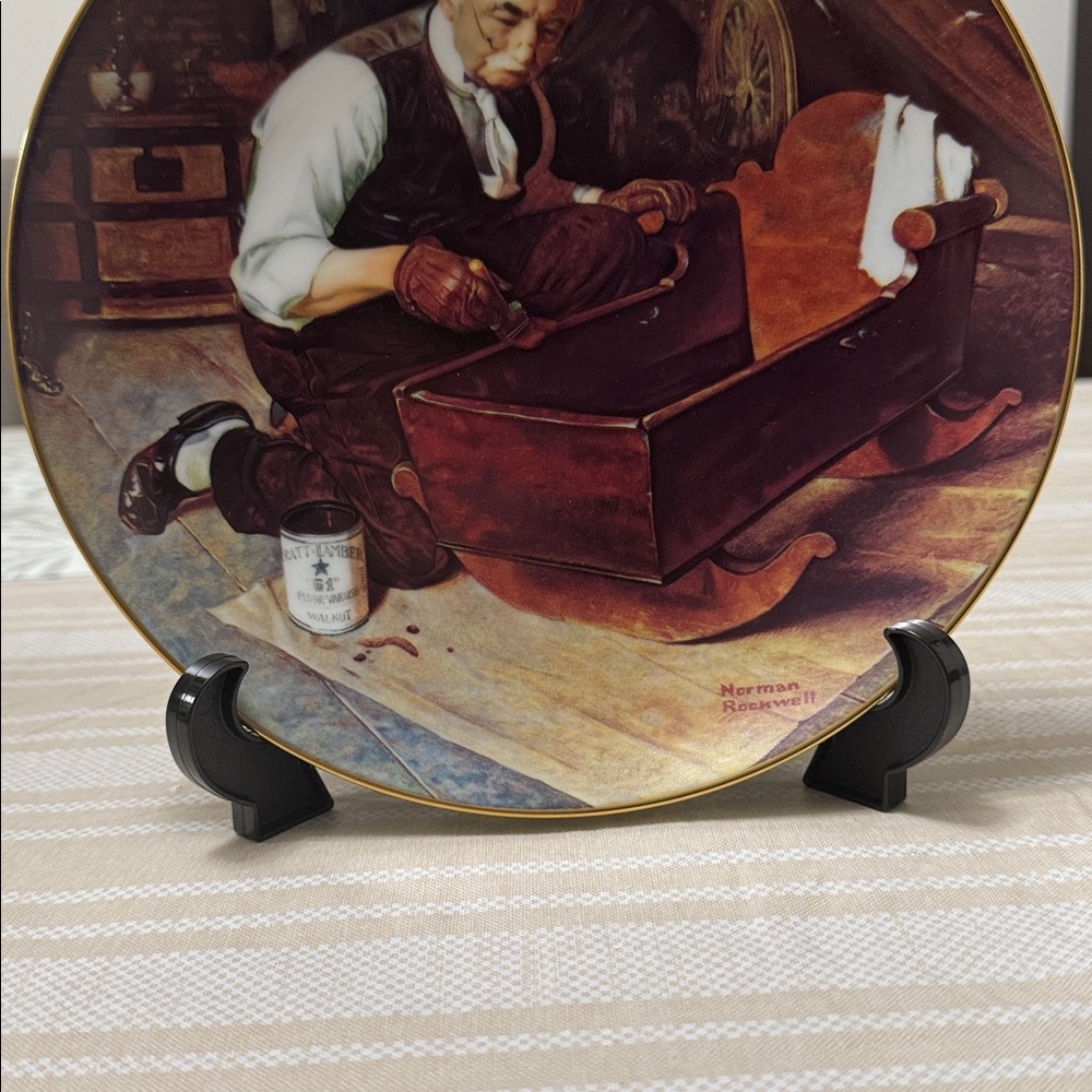 Norman Rockwell Decorative Plate